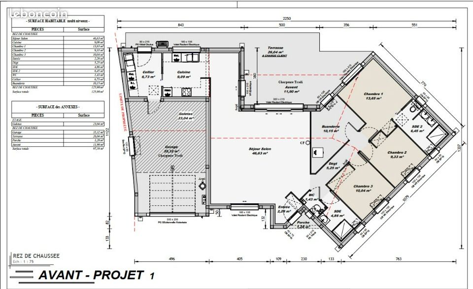 Maison 6 pièces 125 m² - Puymoyen 16400 (image principale 5)