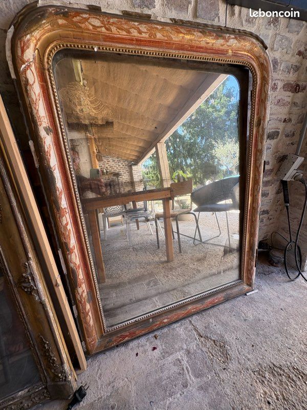 Miroir ancien 100x130 (image 1)