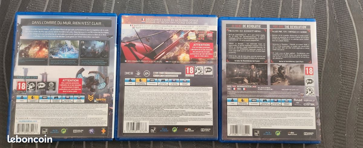 Jeu ps4 lot (image 2)