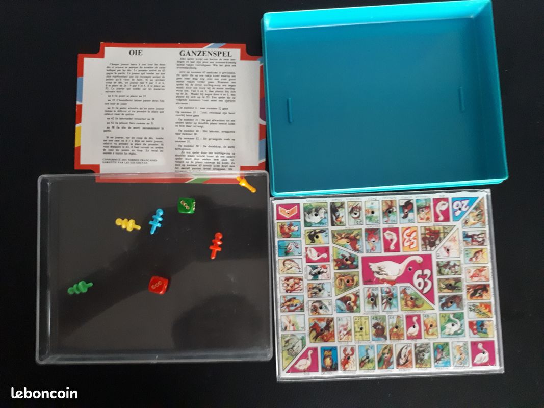 Jeu de l’oie vintage- format voyage (image 2)
