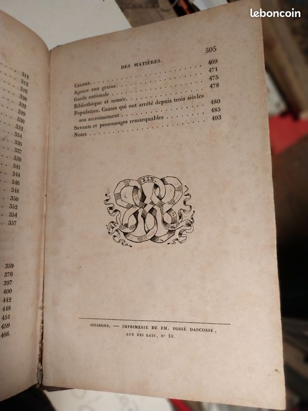 Histoire de la ville de Soissons 1839 (image 8)