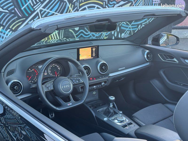 AUDI A3 8V Cab. S-Line Facelift | Entretiens AUDI | Keyless | Caméra de recul | Garantie 12 mois (image 3)