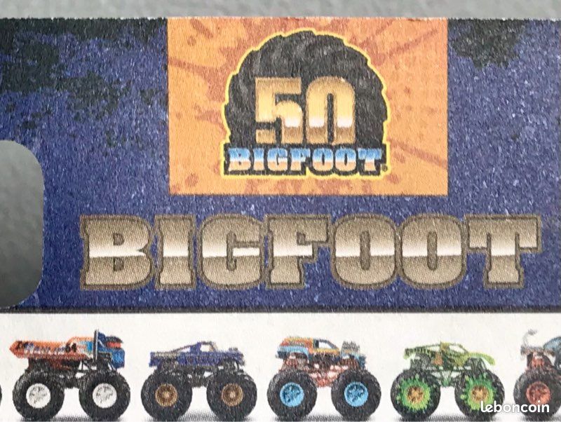 🦶 BIGFOOT. Hot Wheels 2025. Monster Trucks. Leading Legends 3/7 (image 5)