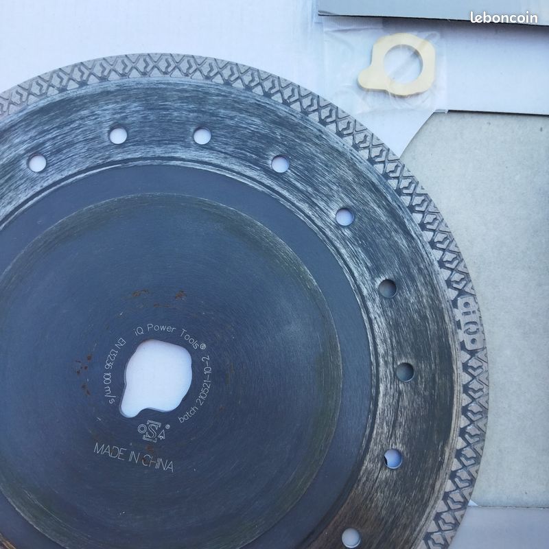 Disque diamanté IQ drive 254 mm pour matériaux durs (image 5)