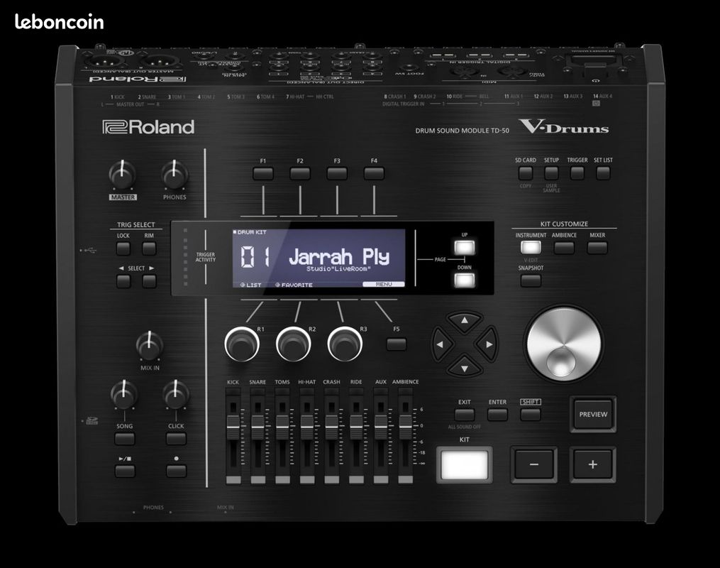 Batterie électronique ROLAND TD50 CUSTOM (image 4)