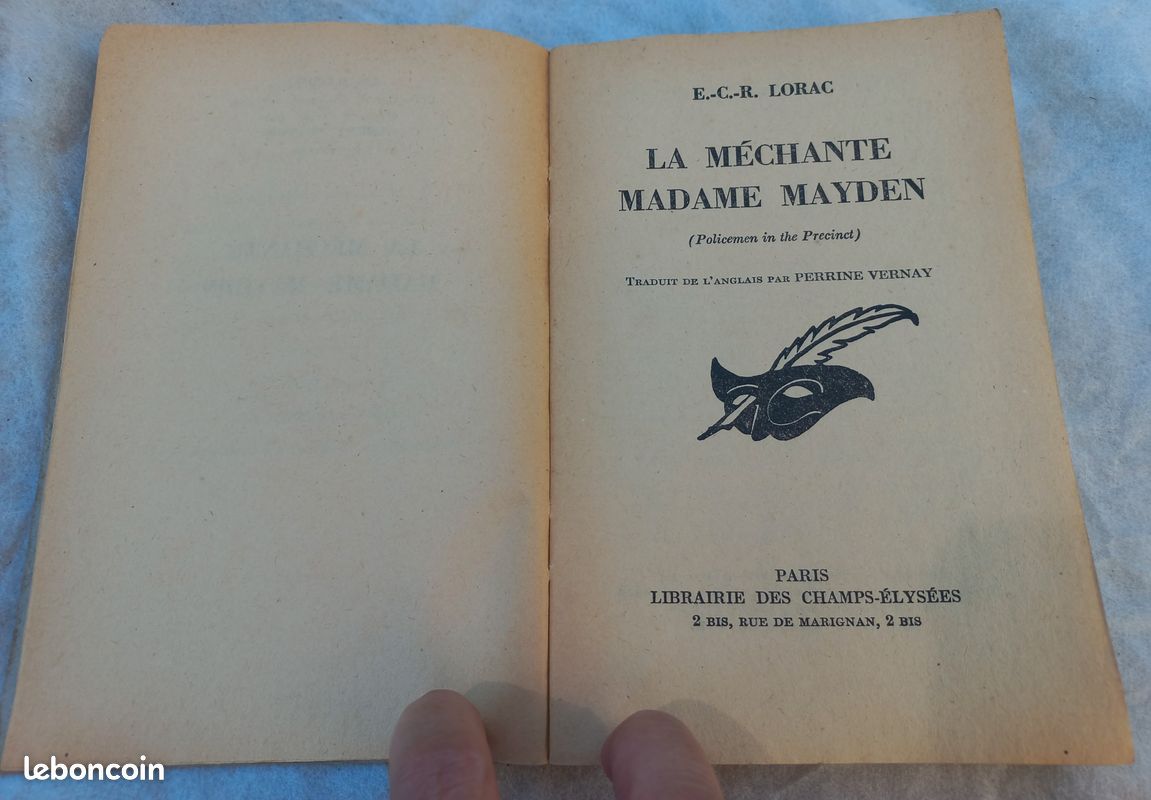 La méchante Madame Mayden ECR Lorac (image 4)