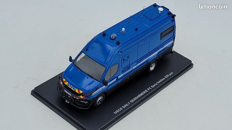 🚐 Iveco Daily Poste De Commandement Gendarmerie 2023 - Perfex 1/43ème - Résine