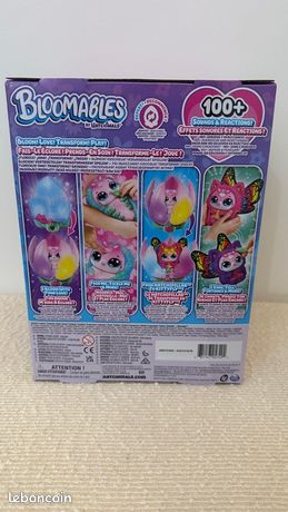 Hatchimals - Bloomables Ma Fleur Magique KittyFly - Chenille Papillon Double Eclosion A Repeter Peluches Et Animaux Interactifs 100 Sons Amp Reactions Jouet Enfant 5 Ans Et Modele Aleatoire