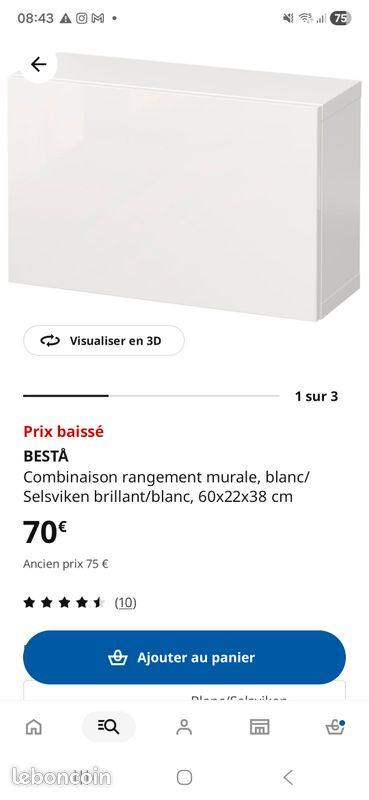 Meubles muraux ikea (image 1)