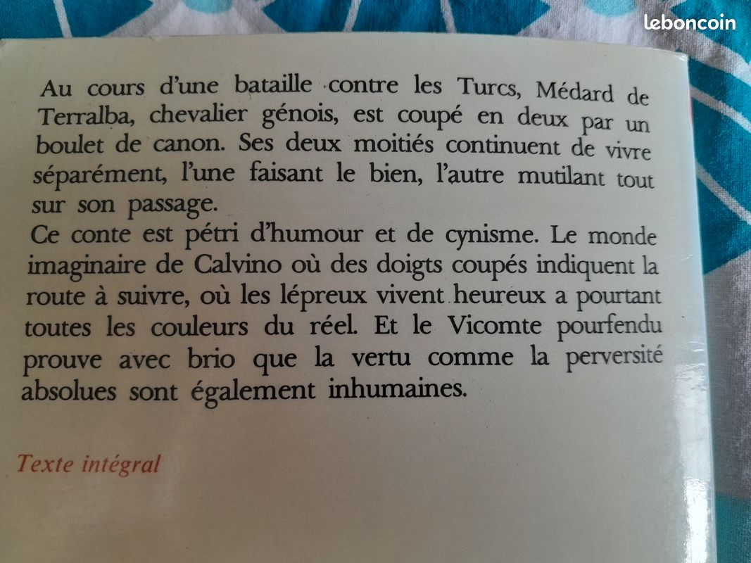 Livre le Vicomte Pourfendu (image 2)