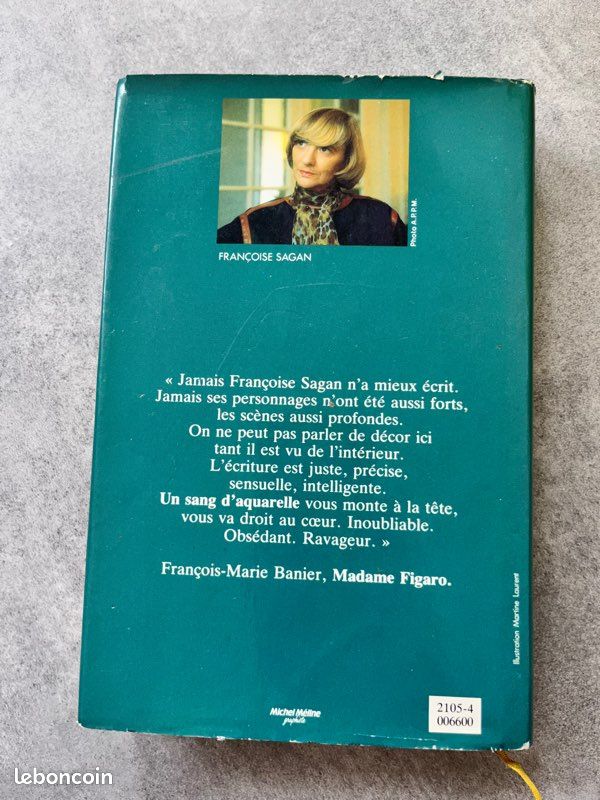 Françoise Sagan - Un sang d’aquarelle (image 2)