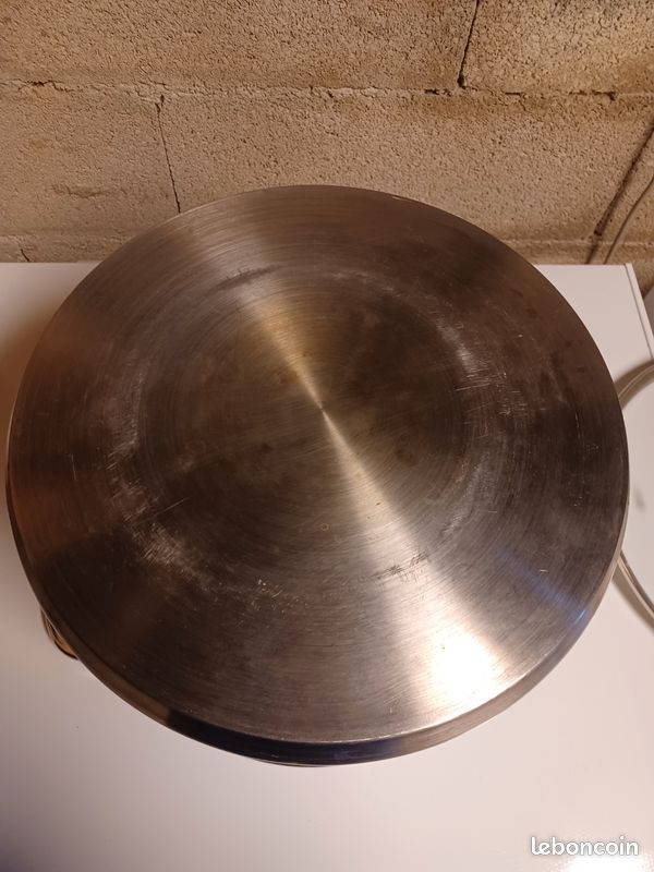Grande marmite inox + couvercle (image 3)