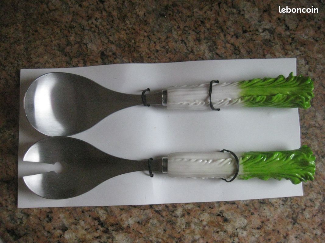 2 couverts à salade neufs (image 2)