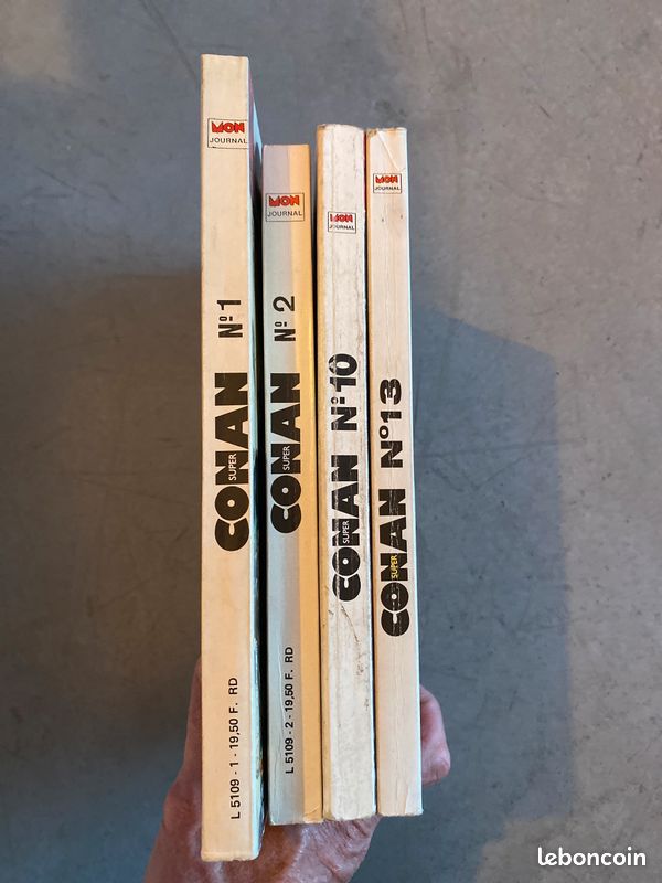 Lot BD ALBUM SUPER CONAN mon journal 6 euros pièce (image 2)