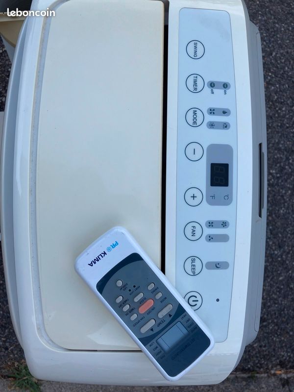 Proklima Climatiseur mobile 3 en 1: climatisation, ventilateur, déshumidificateur performant (image 2)