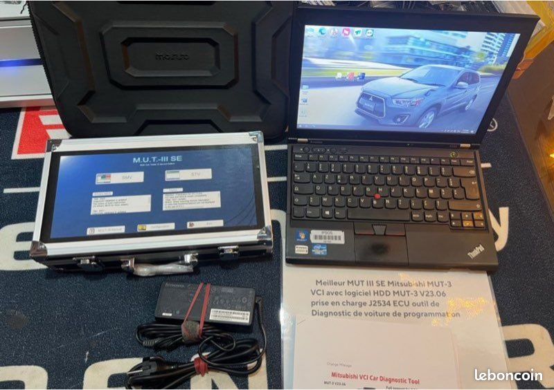 Pc Diagnostic Lenovo THINKPAD pour véhicules MITSUBISHI Diagnostic de tous les systèmes programmation de l’écu niveau concessionnaire (image 1)