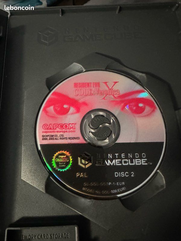 Résident evil code Veronica x gamecube (image 10)