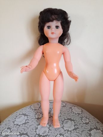 Poupon Petitcollin Vintage Années 60 - Garçon 50 Cm - Poupée Française Plastique