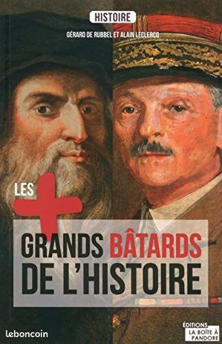 [Livre] Les plus grands batards de l'Histoire - Très bon état (image 1)