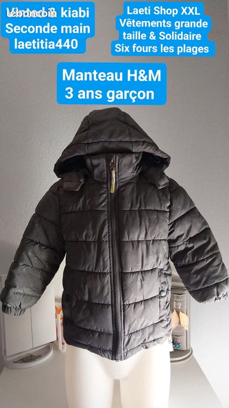Manteau garçon ans H&M Vêtements