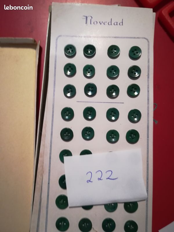 Boutons anciens 19e (image 2)