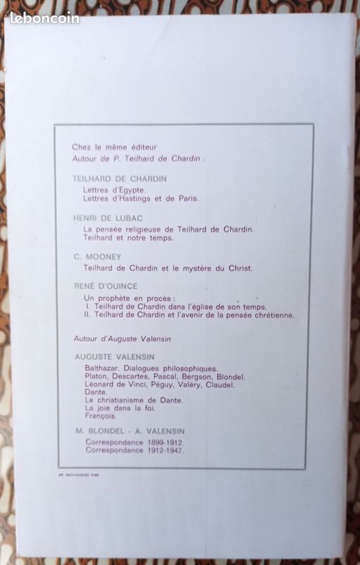 Lettres intimes de Teilhard de Chardin (image 2)