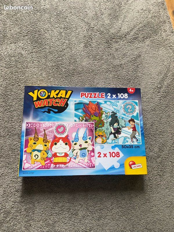 2 puzzles yo-kai watch (image 1)
