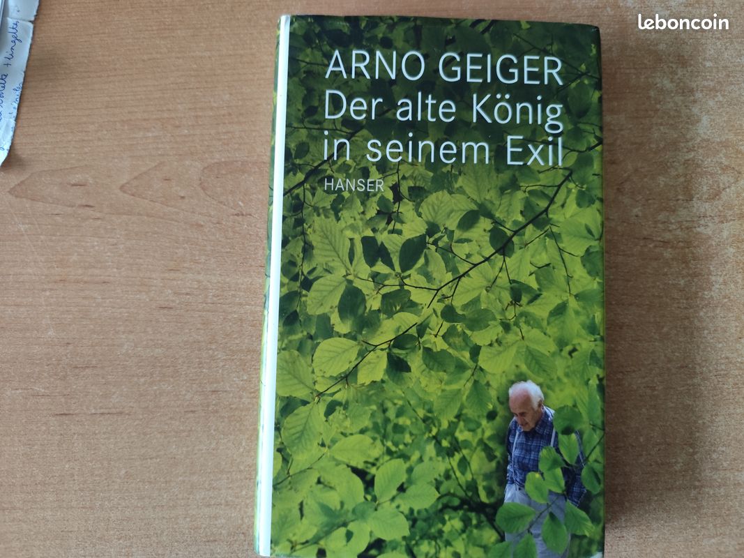Der alte König in seinem Exil d'Arno Geiger en langue allemande (image 1)