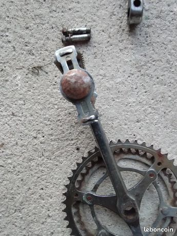 Double Plateaux 3 trous, avec pédalier à clavette 40-46 dents - Équipements vélos