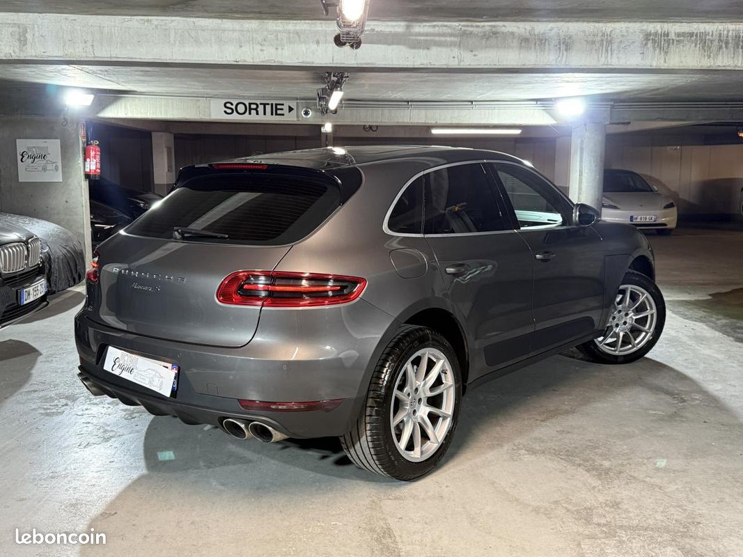 PORSCHE MACAN Porsche S 3.0 V6 258 ch PDK - Cuir expresso, toit ouvrant - Suivi Porsche / garantie (image 6)