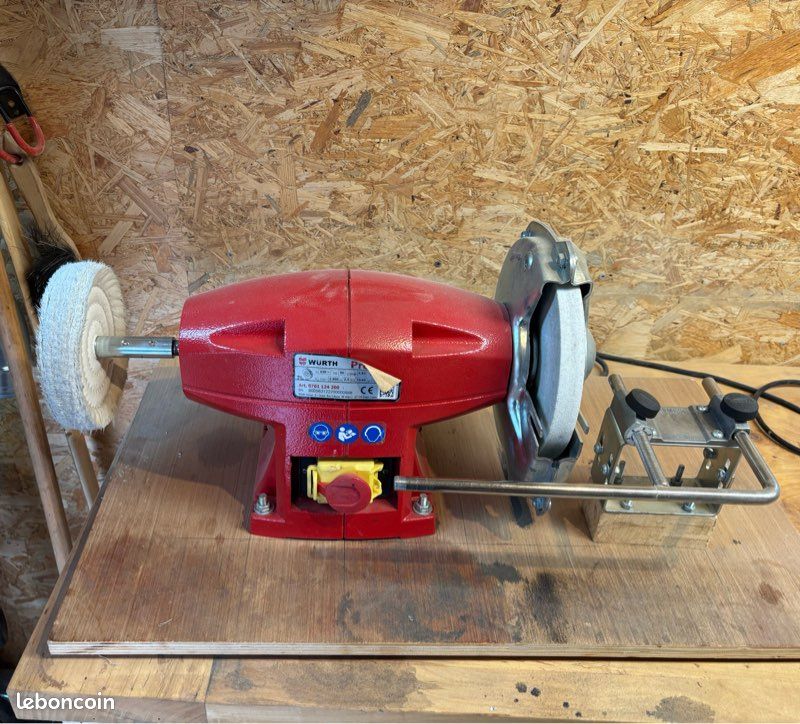 Touret eguisage monté Tormek avec roue de polissage (image 1)