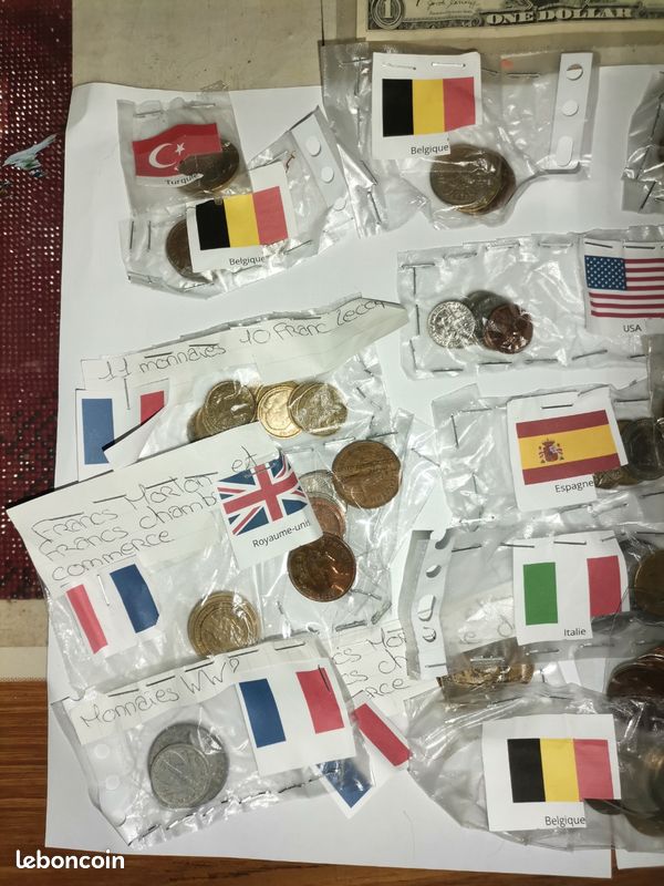 Lots de pièces et de billets (image 2)