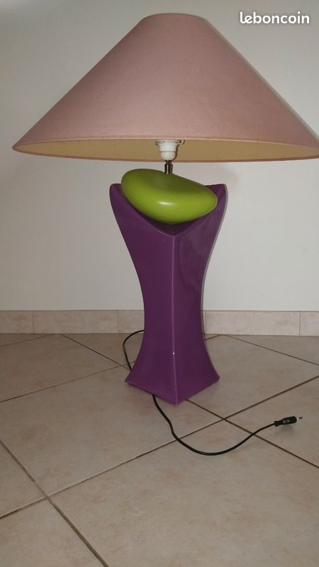 Lampe de salon année 80/90 (image 1)