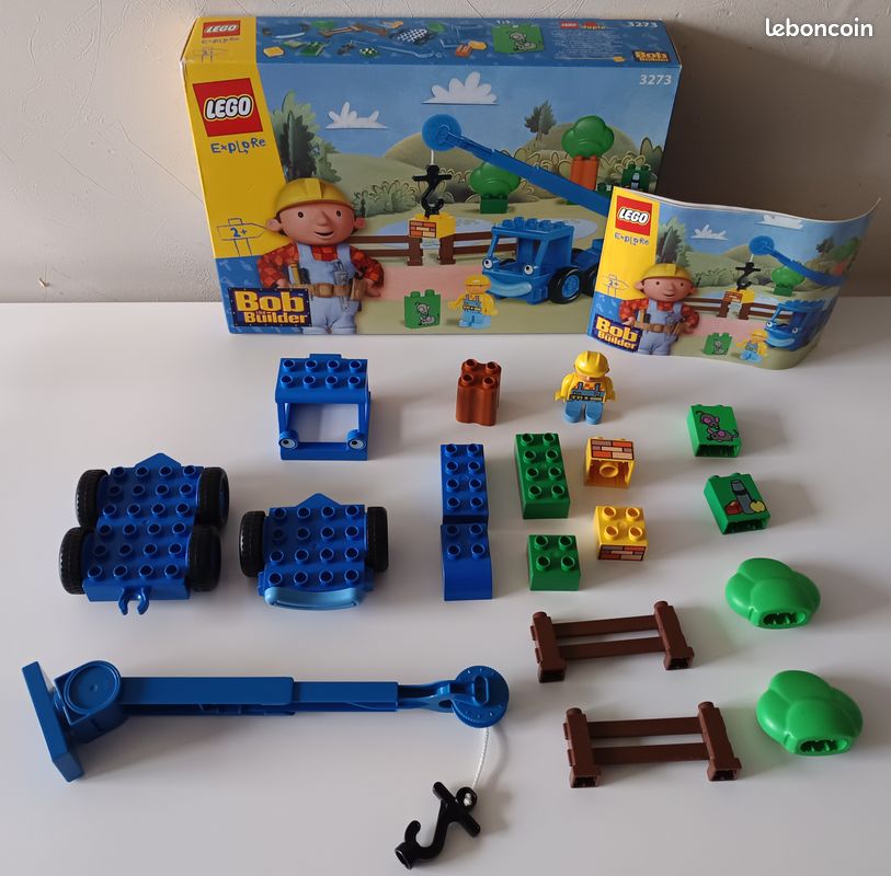 Lofty Bob The Builder Lego Set Vtg LEGO Duplo Explore Bob The