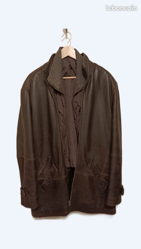 Manteau Cuir long Olivier Grant (image 1)