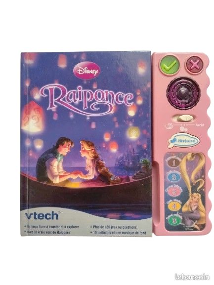 Livre électronique VTECH Disney Raiponce (image 1)