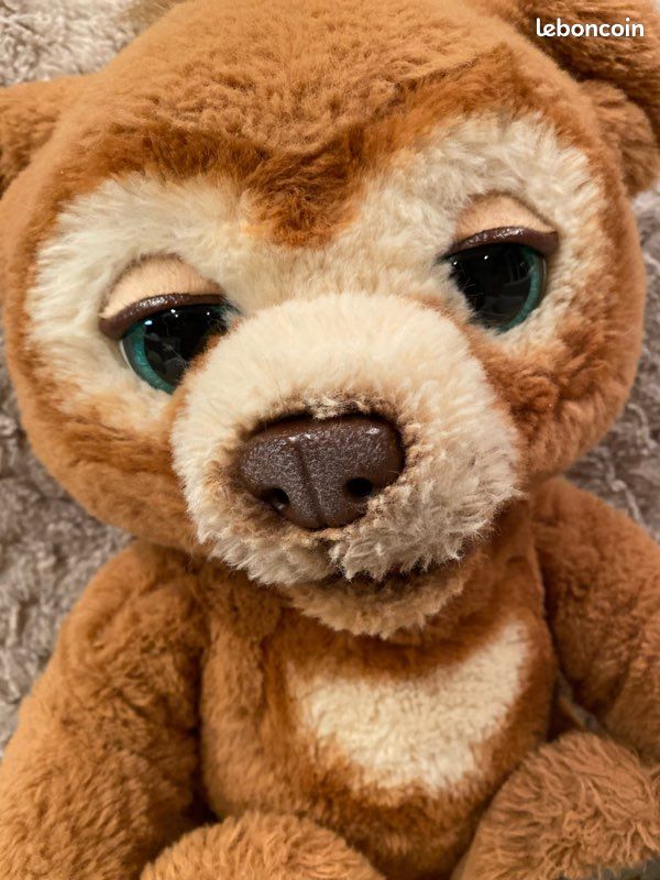 Peluche Interactive Furreal – Cubby L'Ours Curieux – Hasbro 2018 – Bon état