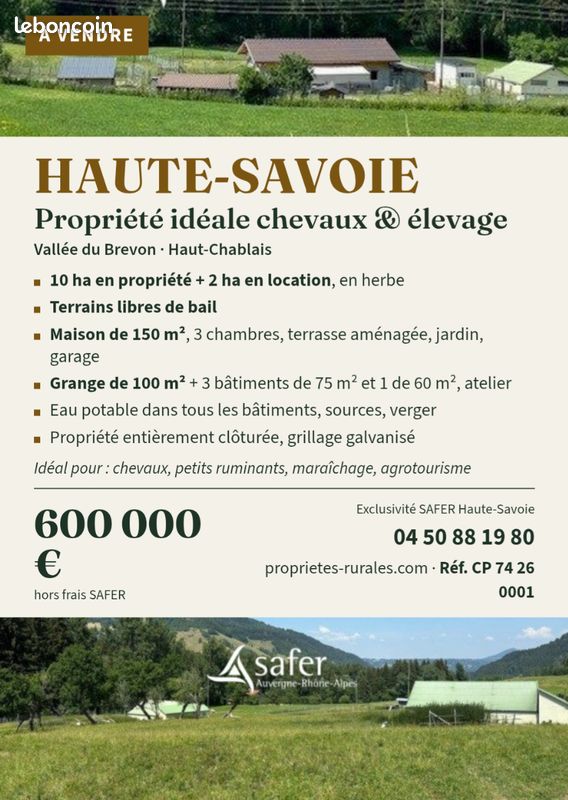 Maison 6 pièces 150 m² · à Lullin · 150 m² · 600 000 €