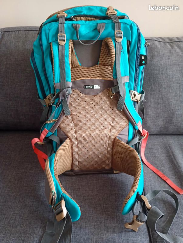 Sac à dos de voyage/trekking femme Quechua Escape 50L (image 3)