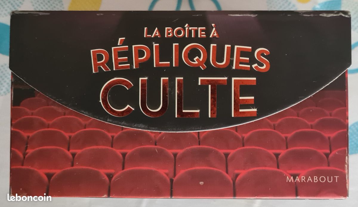 Coffret jeu Les Répliques Cultes éditions Marabout (image 4)