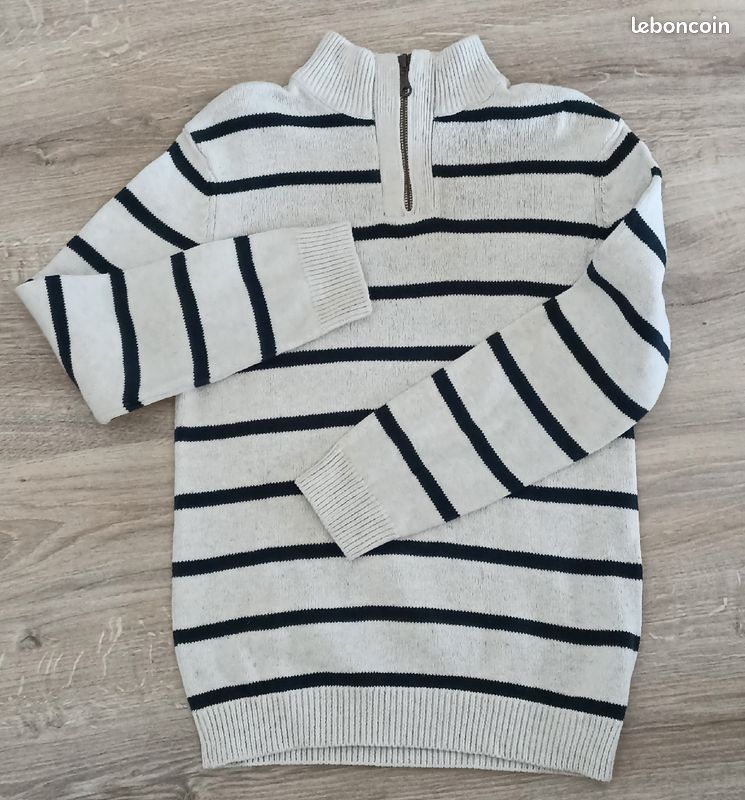 Pull col camionneur 10 ans Kiabi Vêtements