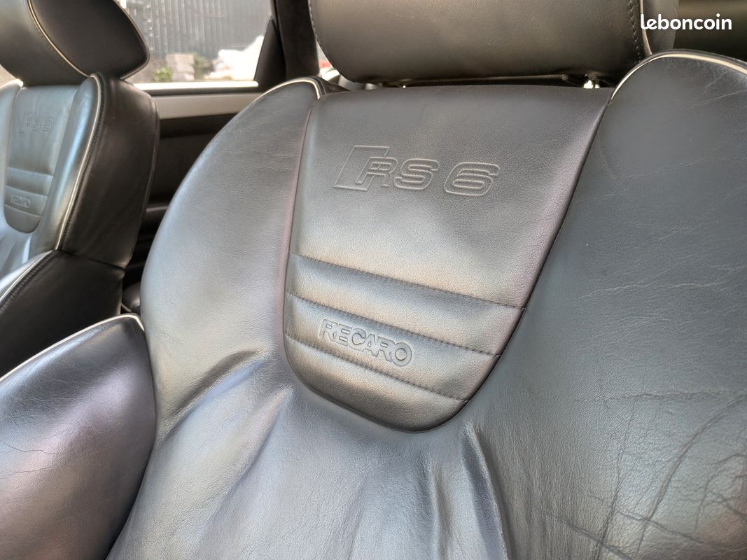 Audi rs6 avant 4.2 450 ch quattro bva pneu plaquettes et disques neufs distrib ok rien a prevoir garantie (image 30)