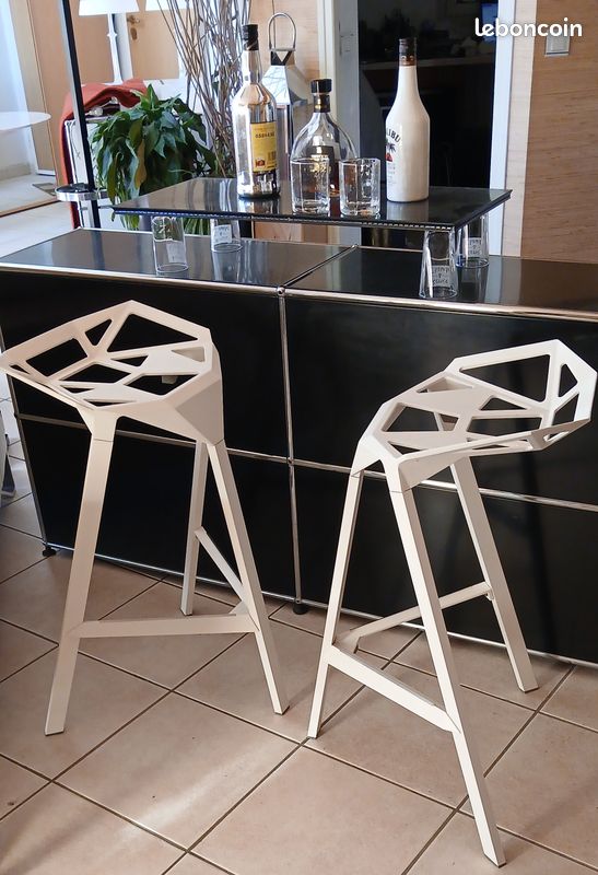 Tabouret de bar Stool One Magis / H 77 cm - Konstantin Grcic, 2006