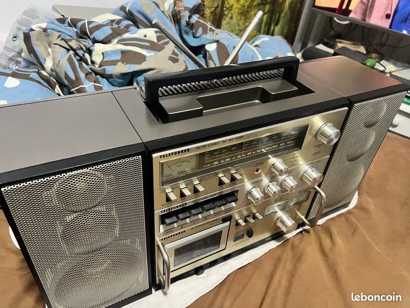 TELEFUNKEN HIFI STUDIO 1 boombox ghettoblaster radio-cassette EUR 499,00 - ES
