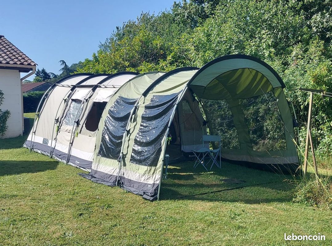 home tents This Inflatable Glamping Tent Is Like a Portable Tiny Shop All Nursery UV protection) Tent wall Sonnensegel Frontseite hellgrün/dunkelgrün Breite: Größe:MK06