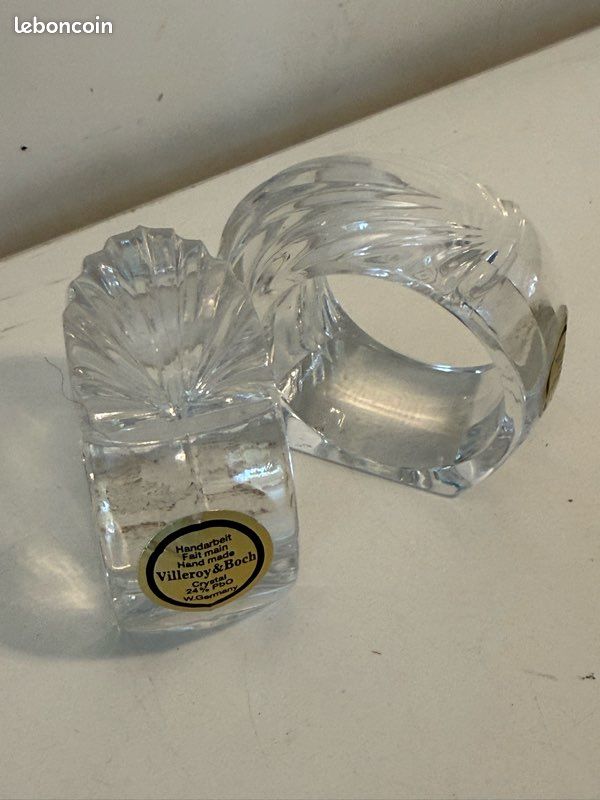 Ronds de serviette cristal Villeroy & Boch (image 2)