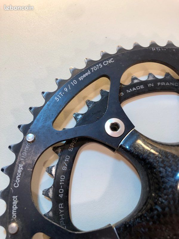 Pédalier Tange 125mm - Carré Conique - Filetage Anglais - Pour Vélo Course Ou VTT