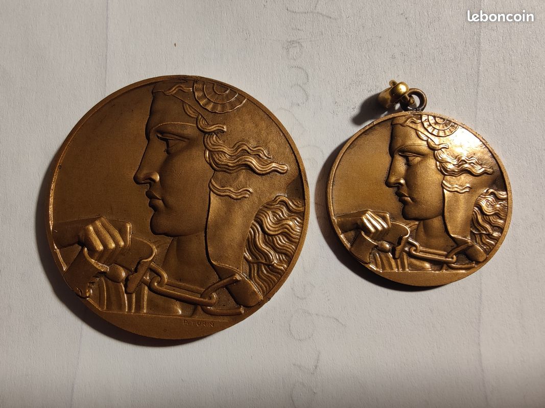 Médaille émaillée – Monnaie De Paris – Congrès Des Maires (Bronze)