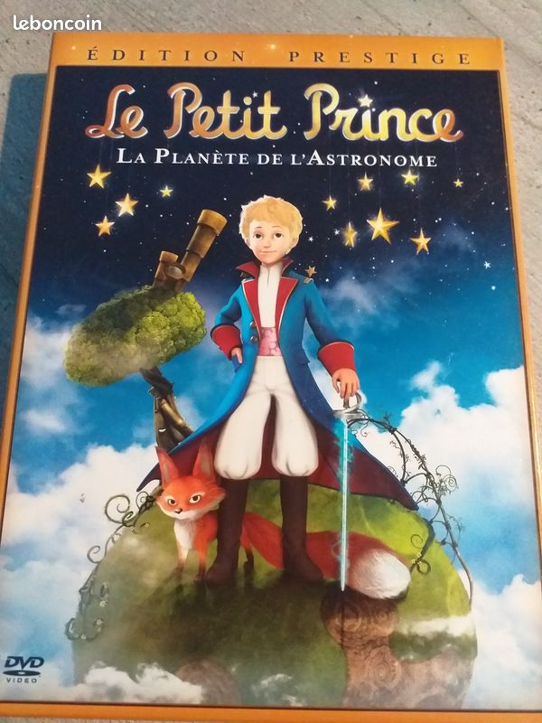 DVD Films dessins animés Le Petit Prince / CD Le Petit Prince d'Antoine Saint Exupery interprété par Gérard Philippe (image 1)