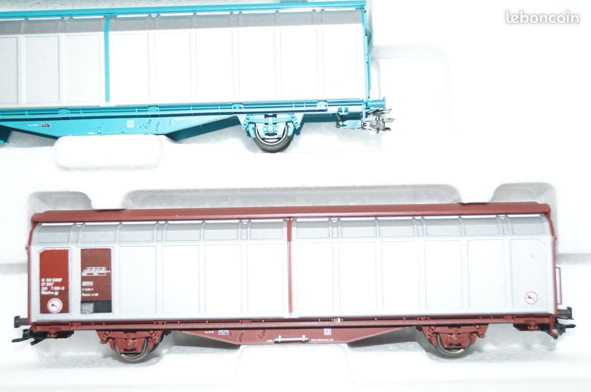 Coffret de 3 voitures VTU Corail Intercités Basse Normandie SNCF